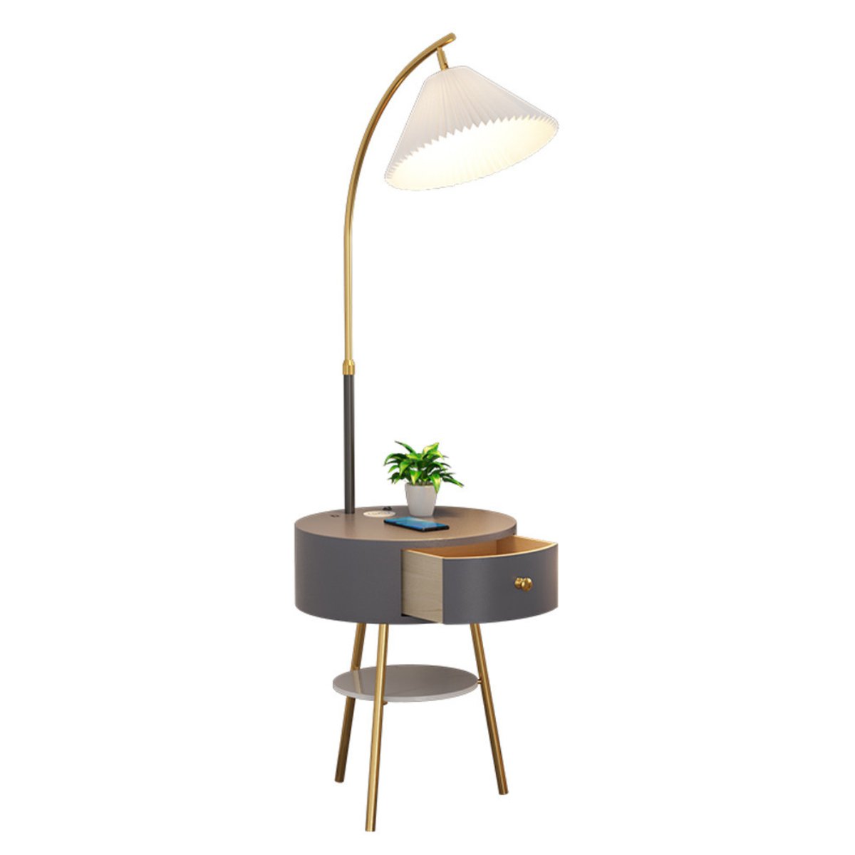 Storage Elegant Arch Floor Lamp - Geelamp - Online - Shop